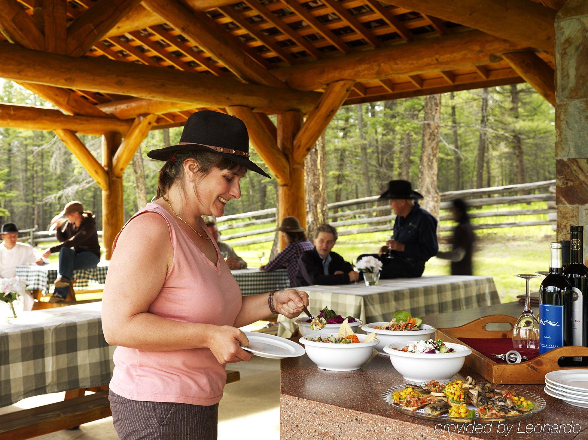 Echo Valley Ranch And Spa Clinton Restaurace fotografie